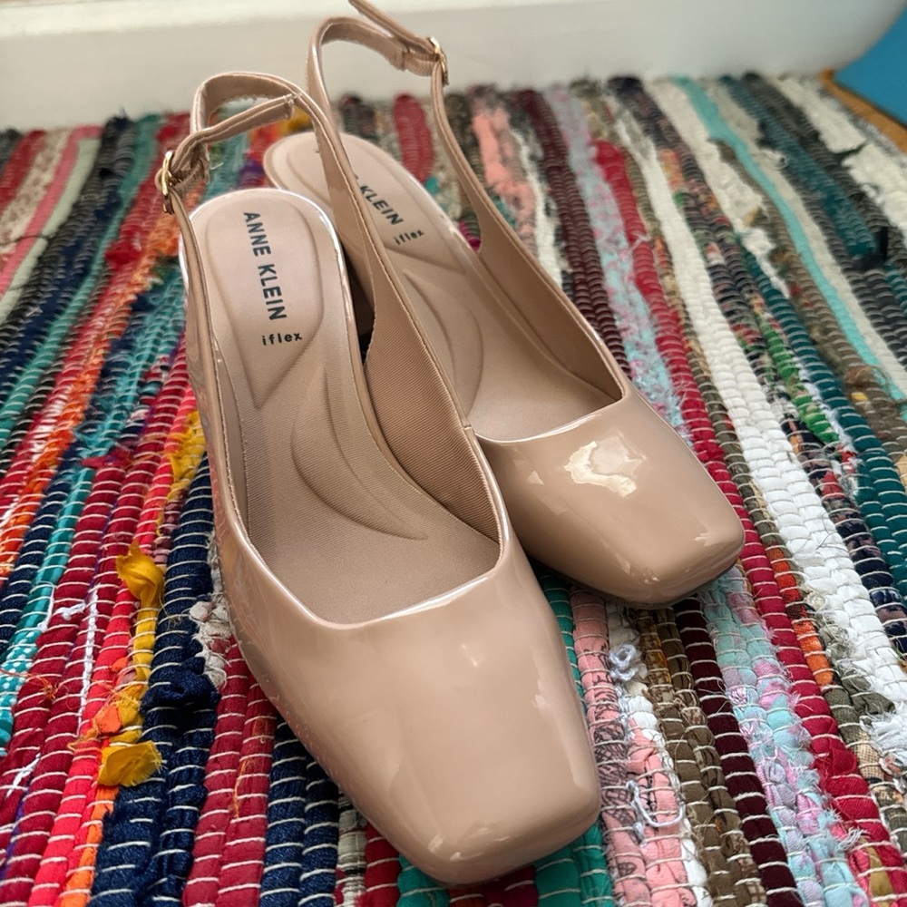 Square Toe Kitten Heel